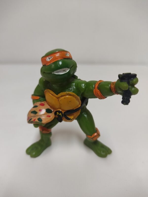 Figura Michelangelo Tortugas Ninja con paleta de pintor – versión artística vintage