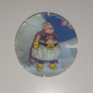 Anverso del tazo Dragon Ball Z original Matutano excelente estado