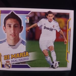 Lote de 8 cromos originales Colecciones Este con jugadores de LaLiga como Jorge Andrade, Fernando, Pablo Amo, Víctor, Coira, José Ignacio, Di María y Coudet, representando a clubes como Deportivo, Celta, Betis y Real Madrid.
