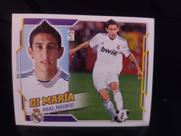 Lote de 8 cromos originales Colecciones Este con jugadores de LaLiga como Jorge Andrade, Fernando, Pablo Amo, Víctor, Coira, José Ignacio, Di María y Coudet, representando a clubes como Deportivo, Celta, Betis y Real Madrid.