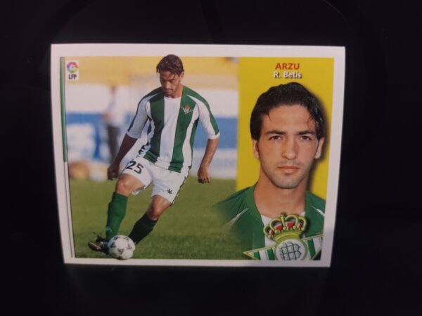 Lote de 8 cromos originales Colecciones Este con jugadores de LaLiga como Jorge Andrade, Fernando, Pablo Amo, Víctor, Coira, José Ignacio, Di María y Coudet, representando a clubes como Deportivo, Celta, Betis y Real Madrid.