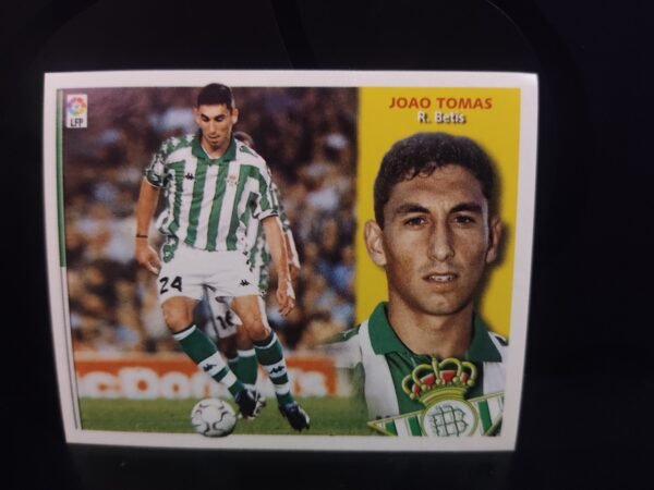 Lote de 8 cromos originales Colecciones Este con jugadores de LaLiga como Jorge Andrade, Fernando, Pablo Amo, Víctor, Coira, José Ignacio, Di María y Coudet, representando a clubes como Deportivo, Celta, Betis y Real Madrid.